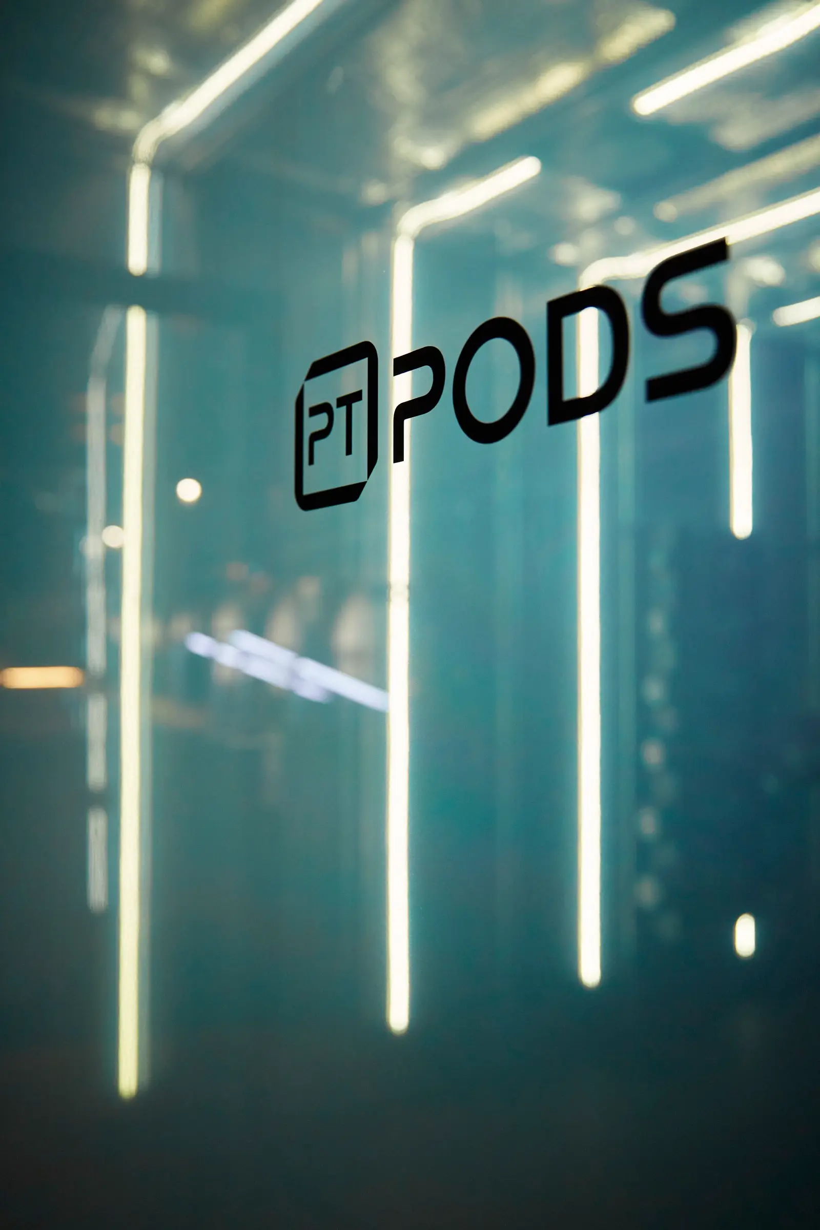 PT Pod exterior at a UK building
