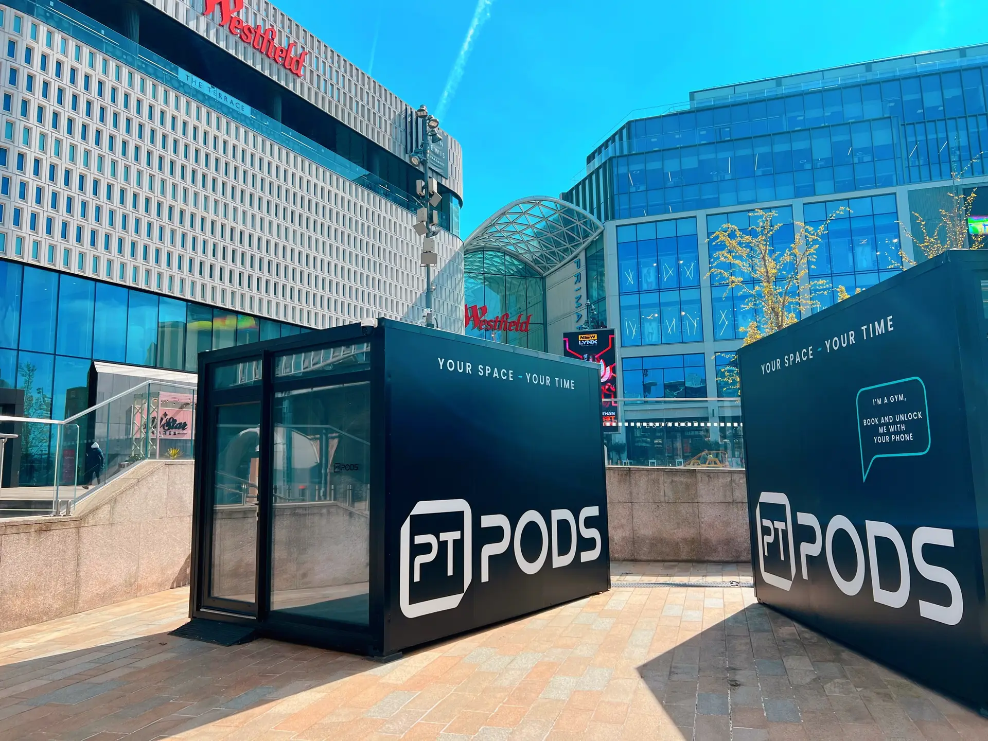 PT Pods at Westfield